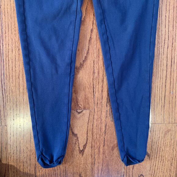 Legoe Heritage Cotton Fitted Sweatpants | Navy Blue | 0 - US 4/SMALL - Picture 5 of 10